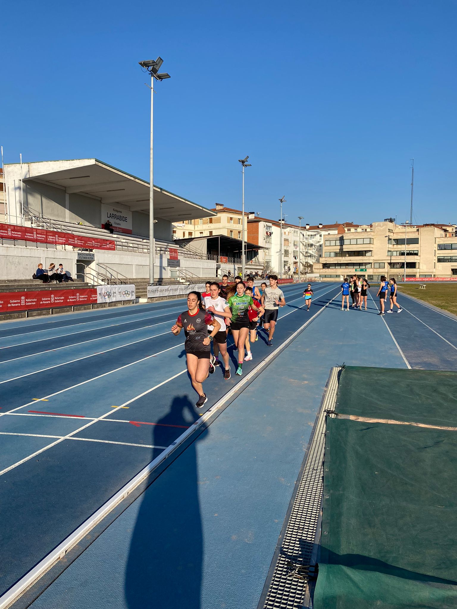 Realizada la toma de tiempos FNT-FETRI este sábado, 29 de enero, en Pamplona